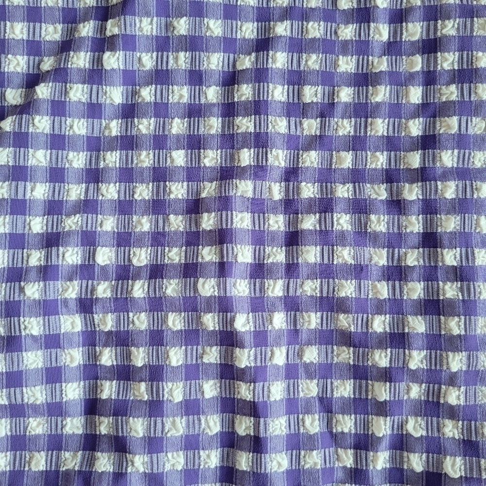 J. Crew Purple Gingham One Piece Swimsuit - Picture 8 of 11